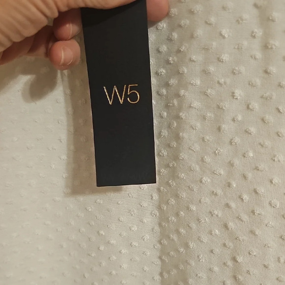 W5 Chic White Puff Sleeve Blouse - Picture 3 of 8